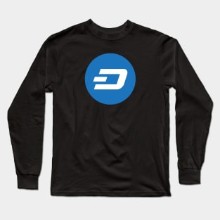 DASH (Digital Cash) Cryptocurrency Long Sleeve T-Shirt